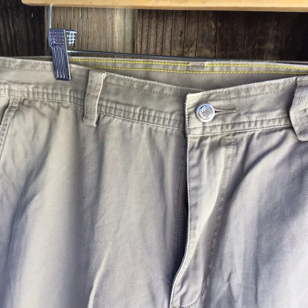 The North Face Utility Carpenter Work Pants Khaki Men's 36x30 Hiking Outdoor